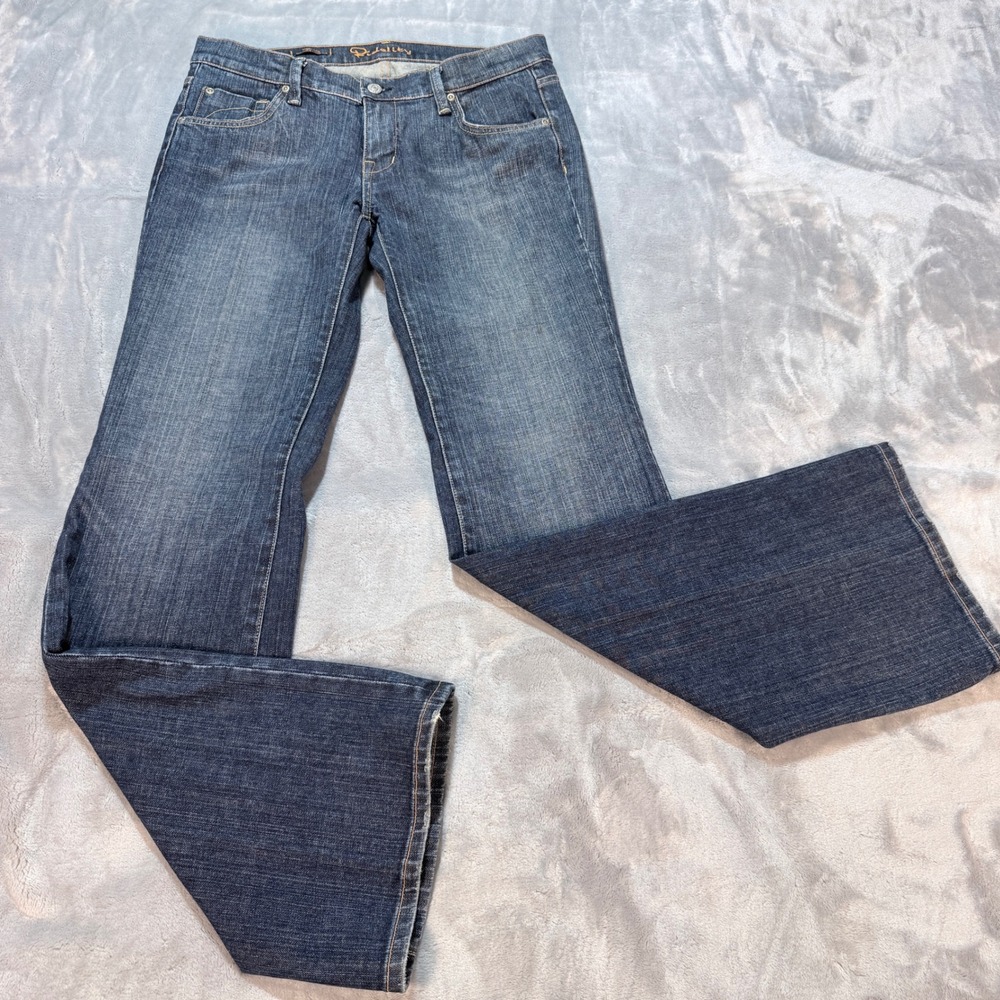 Fidelity Women's Boot Cut Jeans - Dark Wash Blue